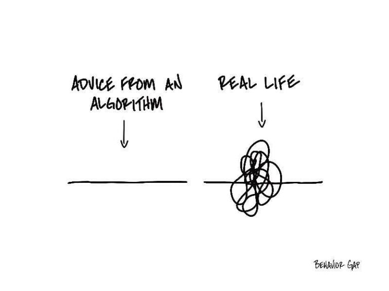 The difference between real life and an algorithm